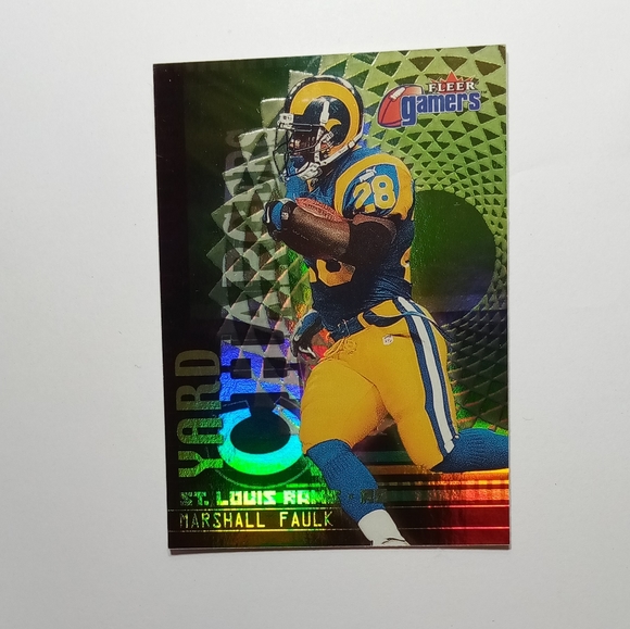 2000 fleer gamers Marshall Faulk - Picture 4 of 5